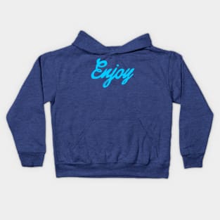 Enjoy the little things in life Kids Hoodie